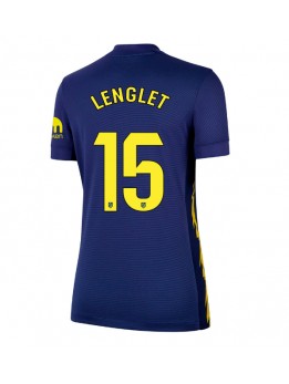 Billige Atletico Madrid Clement Lenglet #15 Bortedrakt Dame 2025-26 Kortermet
